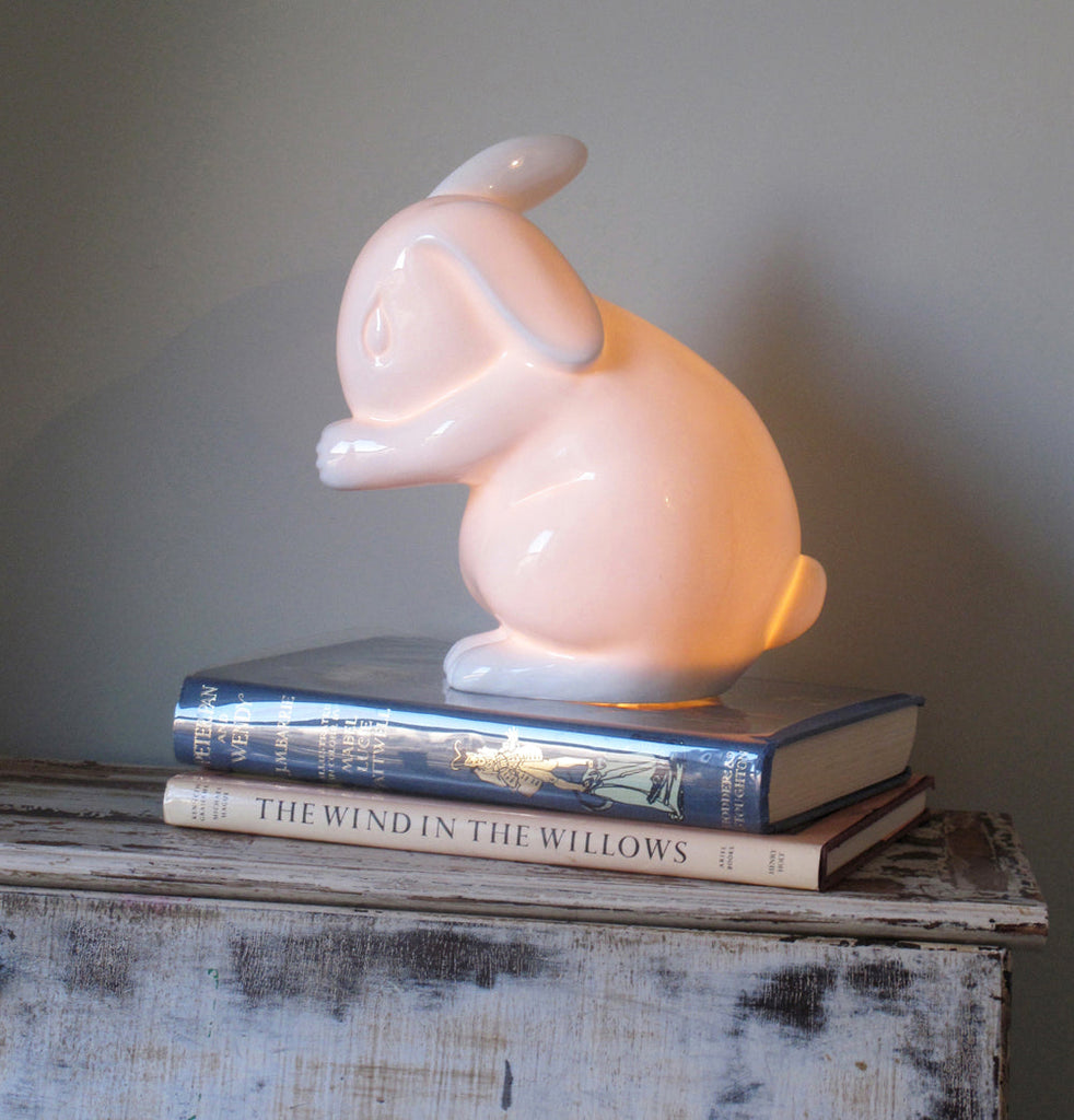 View our baby animal lamp collection perfect for a nursery interior. Our nursery lighting collection of animal lamps consists of our award winning rabbit lamp, dog lamp, cat lamp, owl lamp, pig lamp, horse lamp and hedgehog lamp.