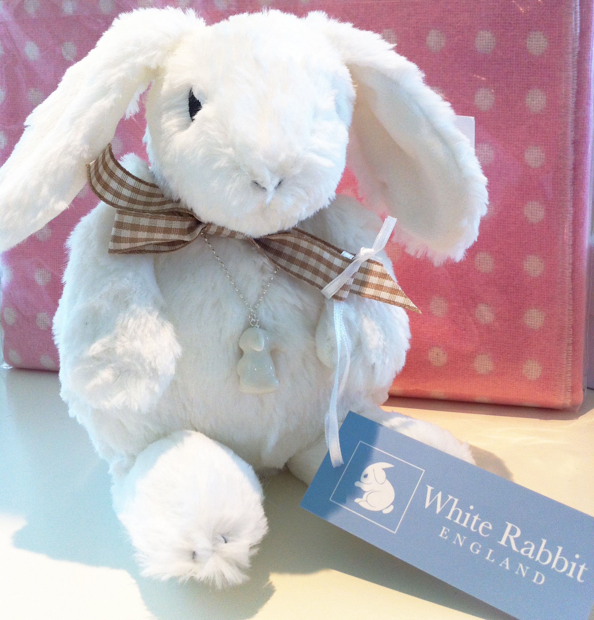 White Rabbit soft toy | kids lamps and childrens lighting