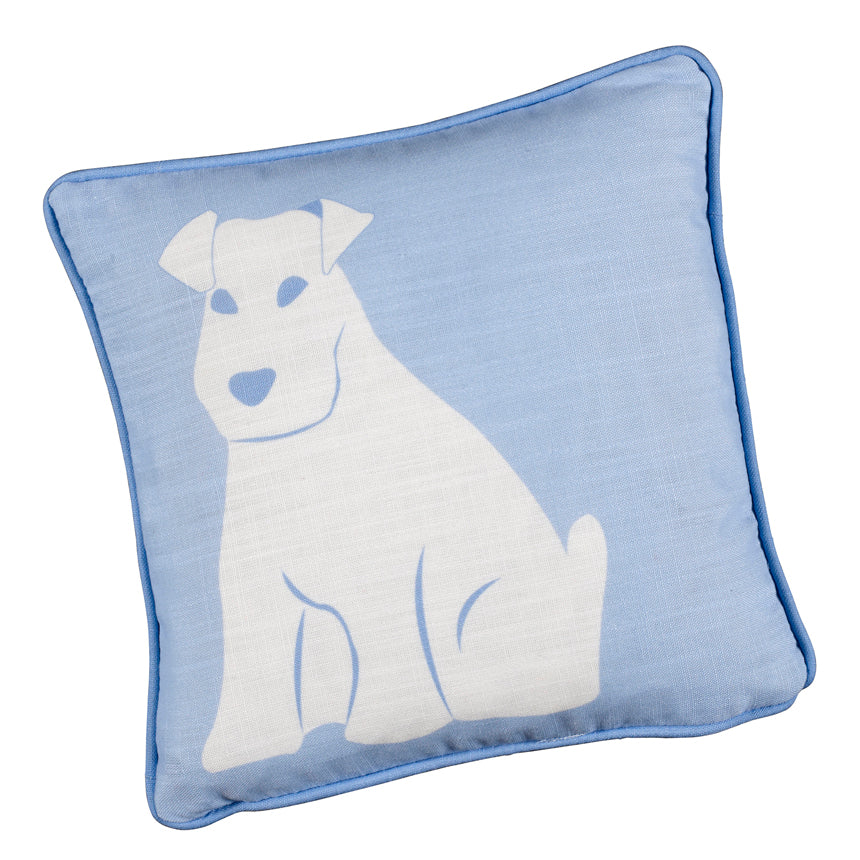 childrens cushion with dog design